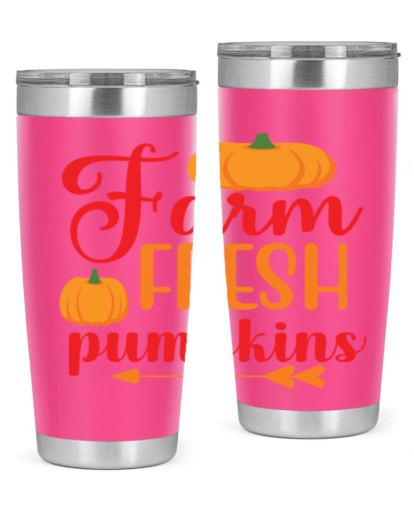 FarmFreshPumpkins 177#- fall- Tumbler