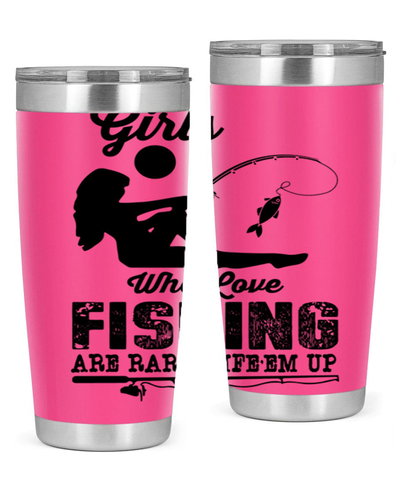 Fishing design 166#- mermaid- Tumbler