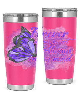 Forever In My Hear Alzheimer 149#- alzheimers- Tumbler