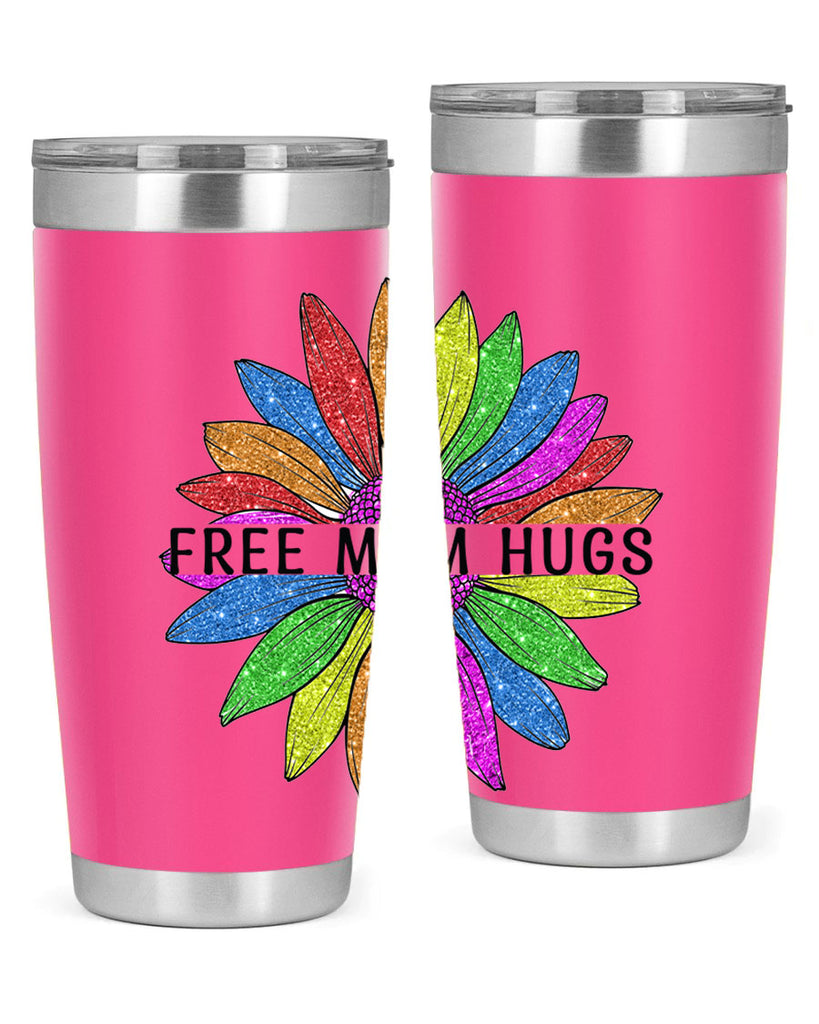 Free Mom Hugs Gay Pride Lgbt Flower 26#- lgbt- Tumbler