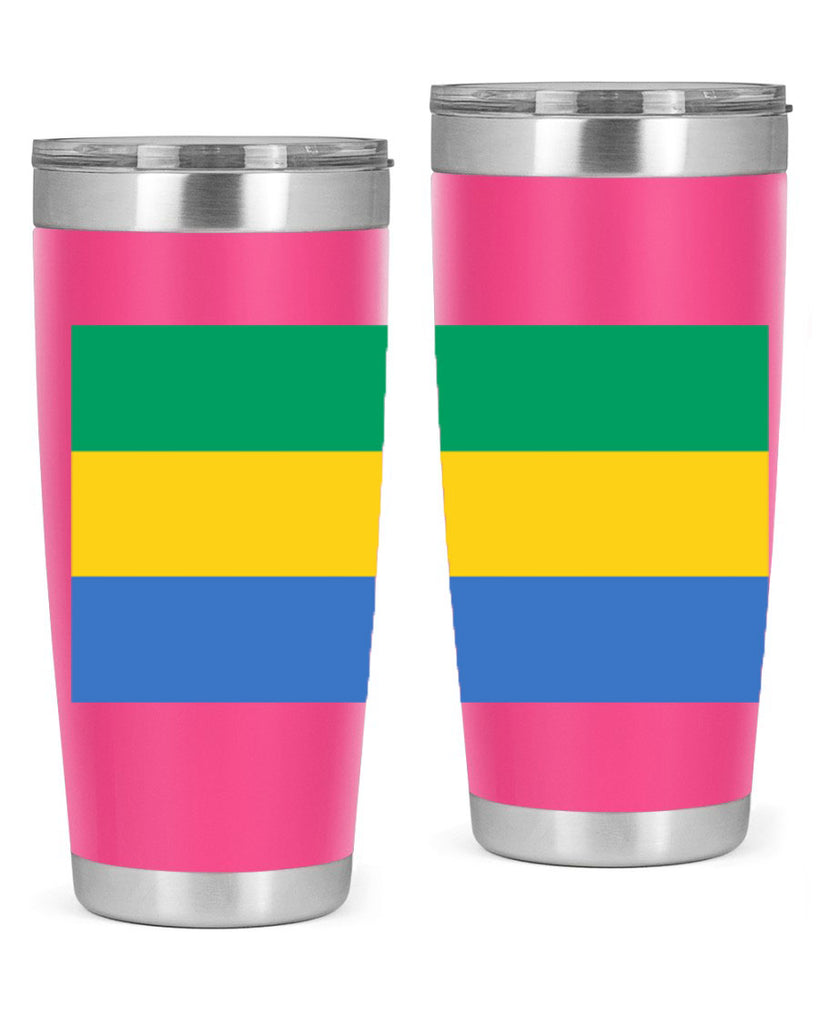 Gabon 136#- world flags- Tumbler