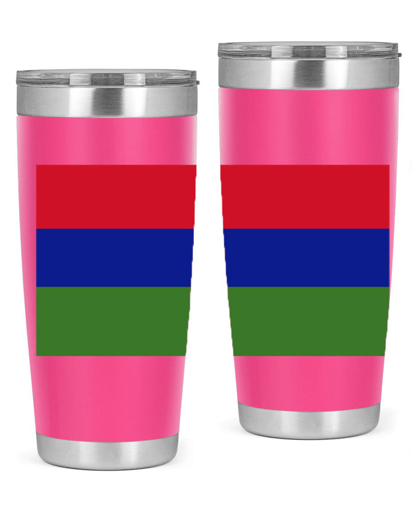Gambia 135#- world flags- Tumbler