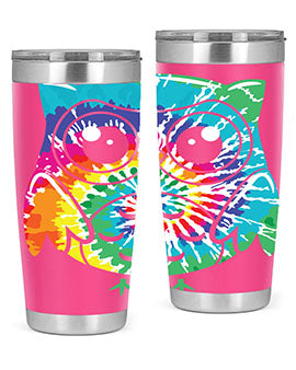 Graphic Owl Tiedye A TurtleRabbit 8#- owl- Tumblers