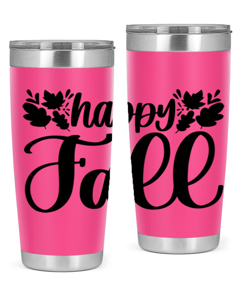 Happy Fall 489#- fall- Tumbler