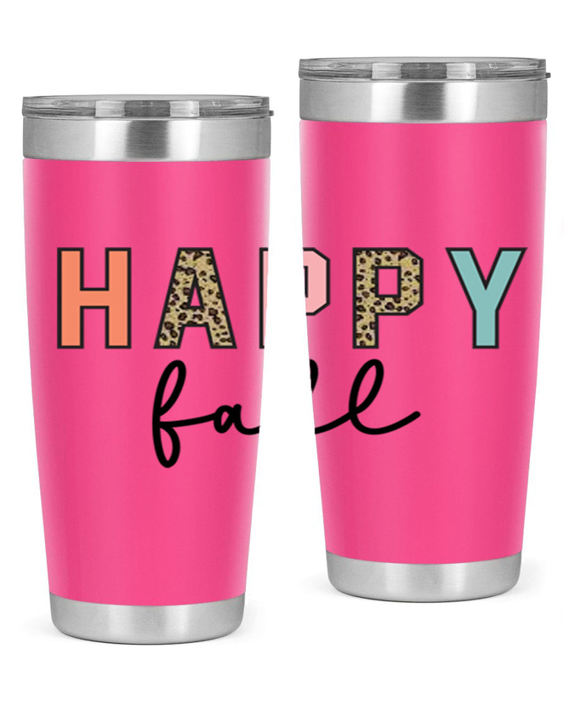 Happy fall 221#- fall- Tumbler