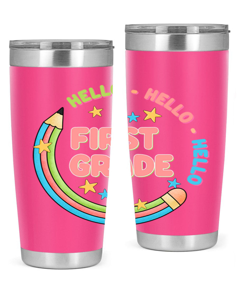 Hello 1st Grade Pencil 15#- 1st grade- Tumbler