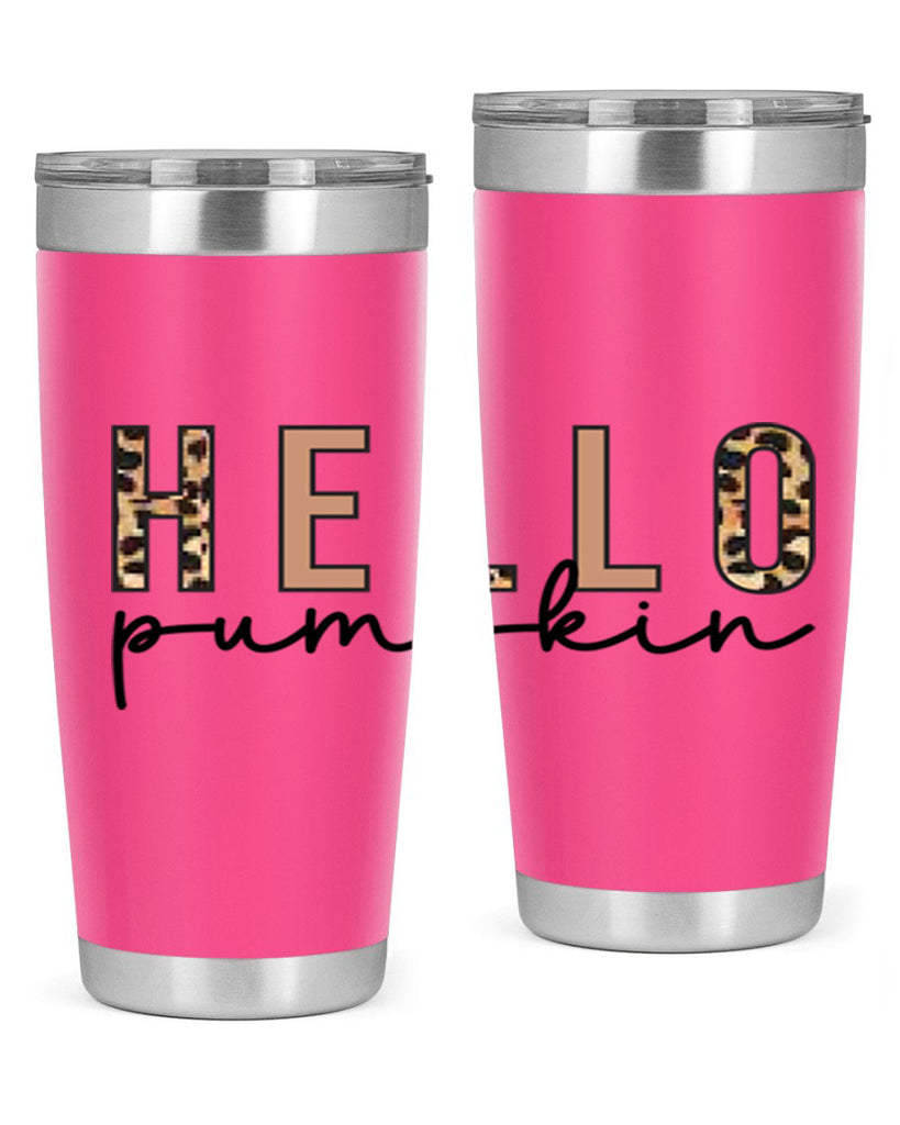 Hello Pumpkin Fall 291#- fall- Tumbler
