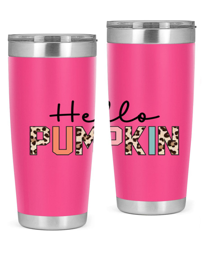 Hello pumpkin 289#- fall- Tumbler
