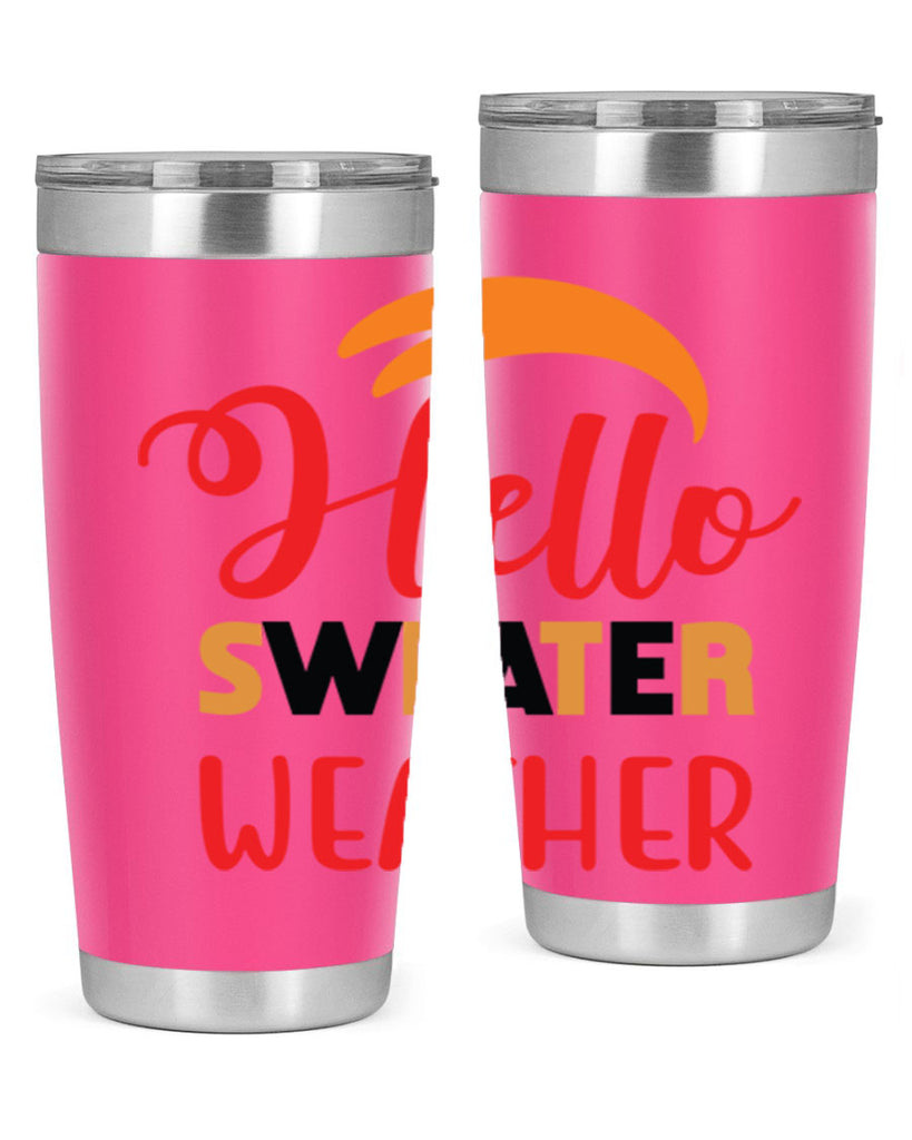 HelloSweaterWeather 301#- fall- Tumbler