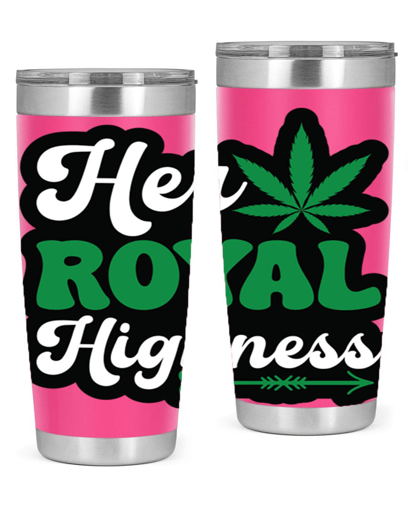 Her royal highness 107#- marijuana- Tumbler