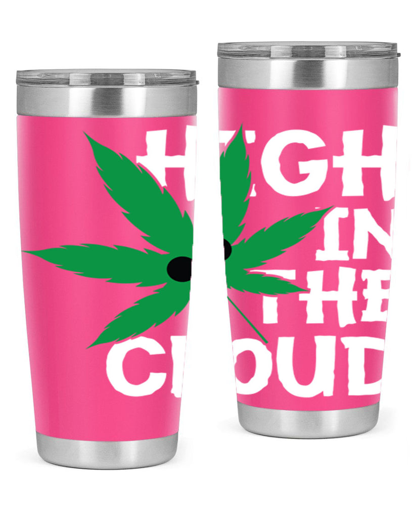 High in the cloud 114#- marijuana- Tumbler