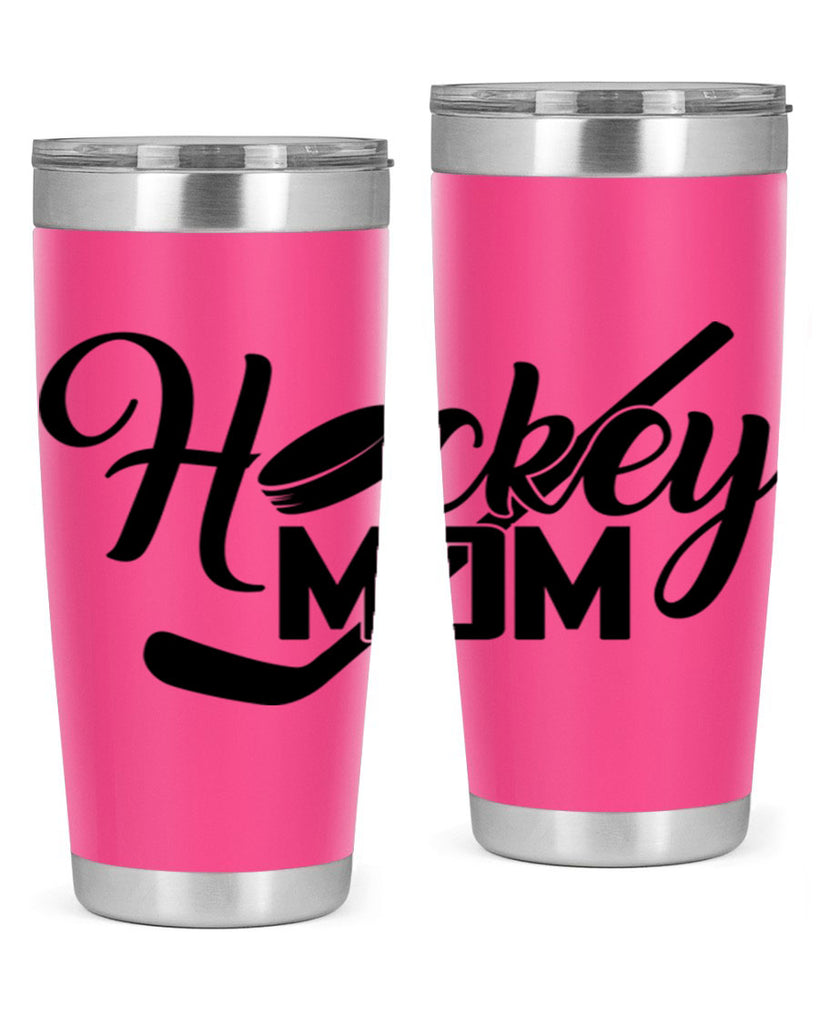 Hockey mom 1186#- hockey- Tumbler