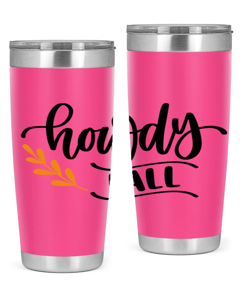 Howdy Fall 496#- fall- Tumbler
