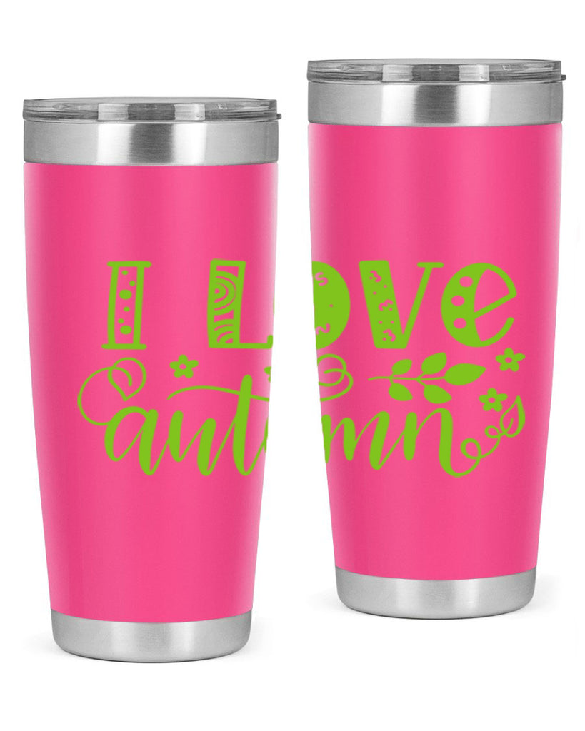 I Love Autumn 325#- fall- Tumbler