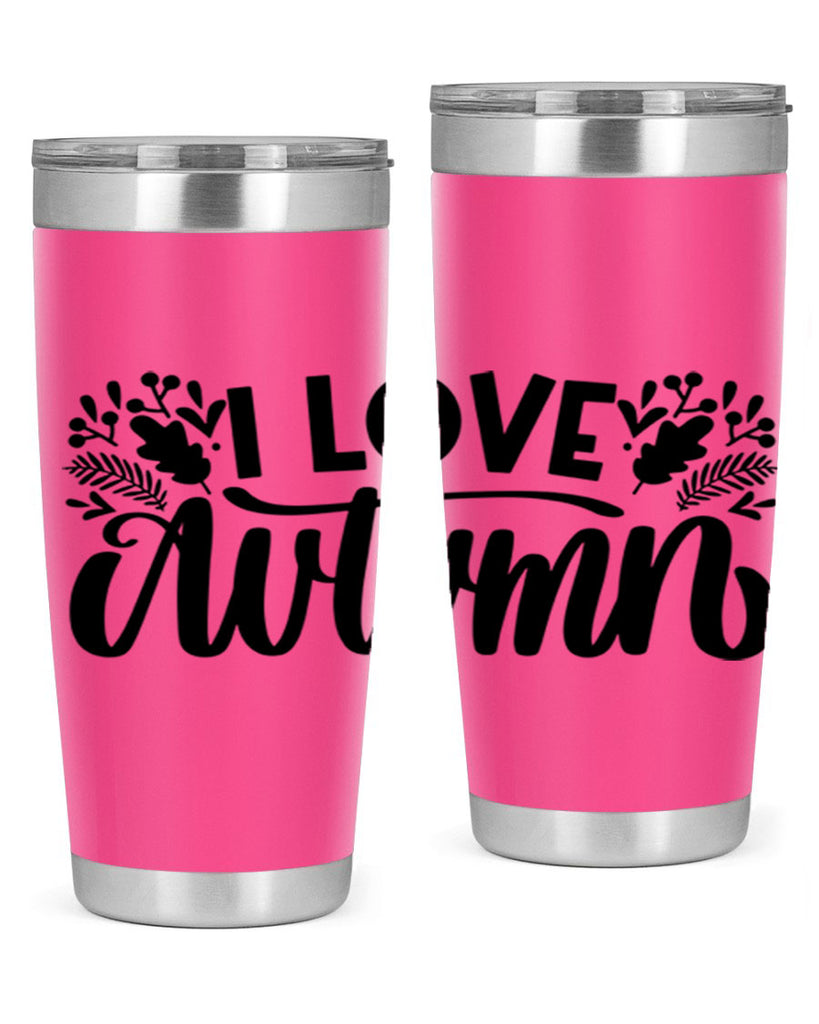 I Love Autumn 497#- fall- Tumbler