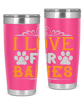 I Love Fur Babies Style 192#- dog- Tumbler