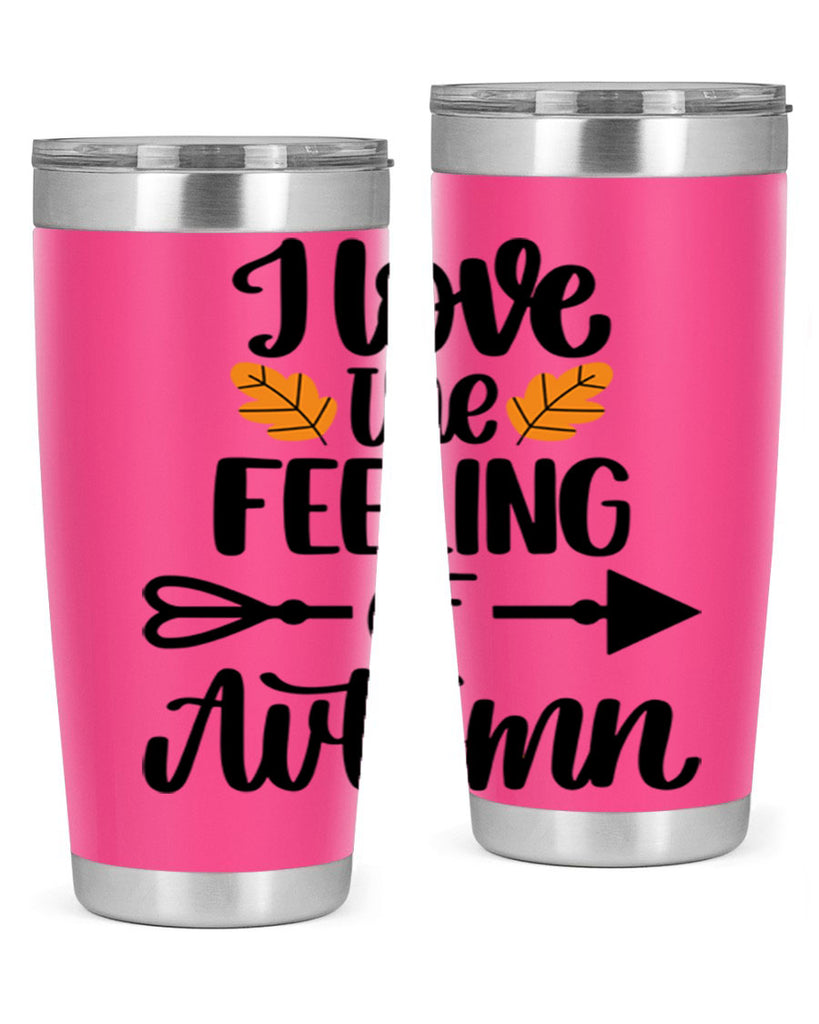 I Love The Feeling Of Autumn 499#- fall- Tumbler
