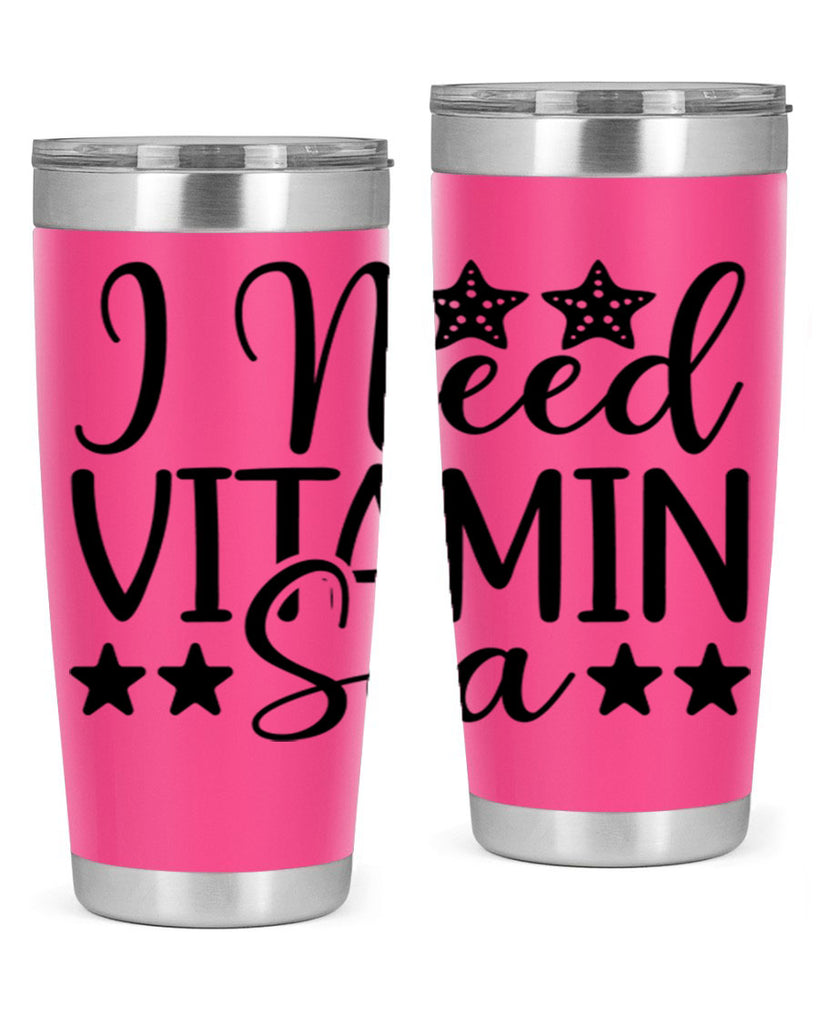 I Need Vitamin Sea 232#- mermaid- Tumbler
