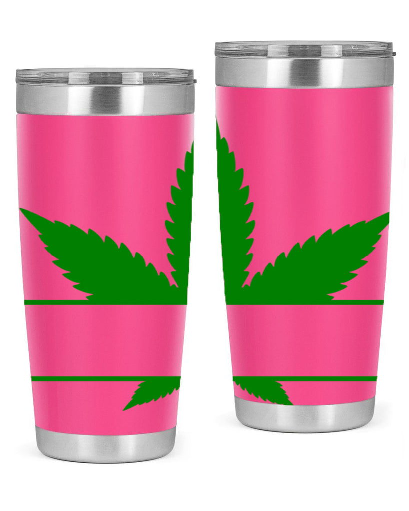 I love cannabis 124#- marijuana- Tumbler