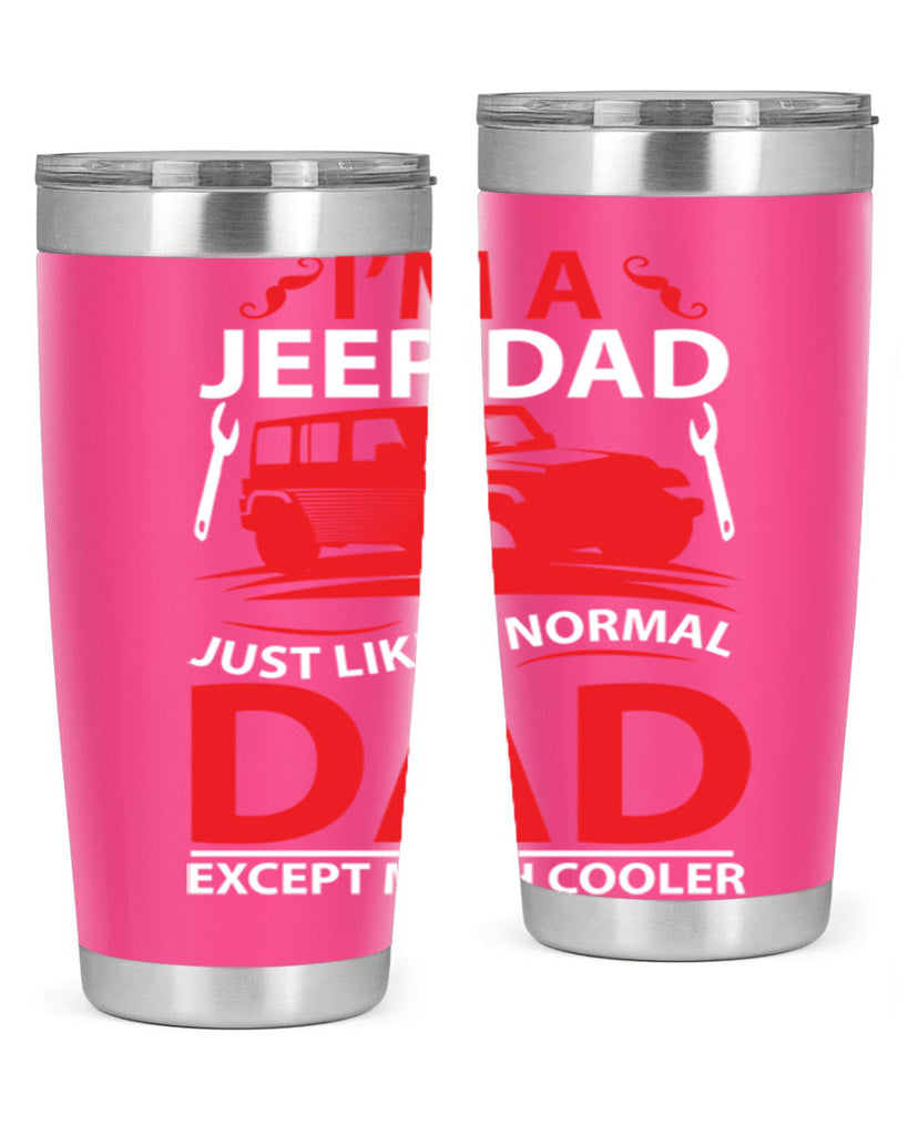 IM AJEEP DAD 51#- dad- Tumbler