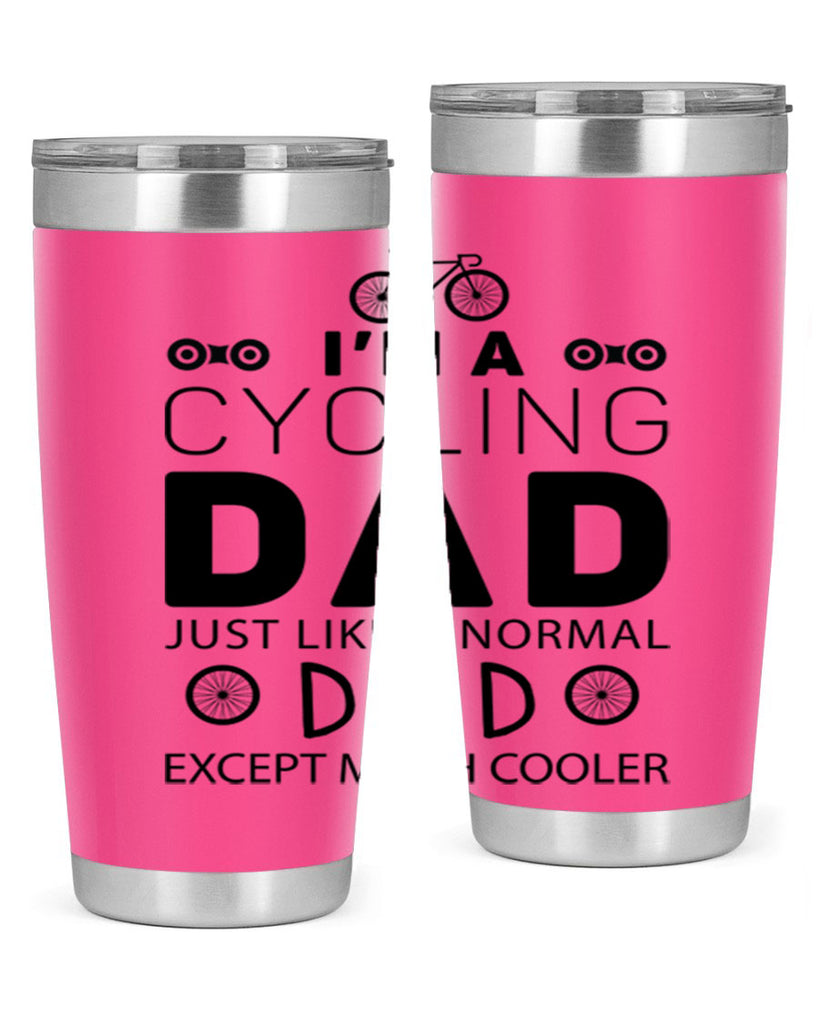 Im A Cycling Dad 4#- dad- Tumbler