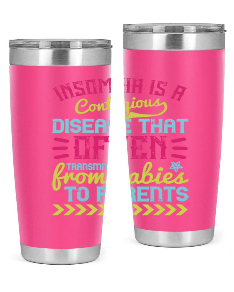 Insomnia is a contagious disease that often transmits from babies to parents Style 115#- baby- tumbler