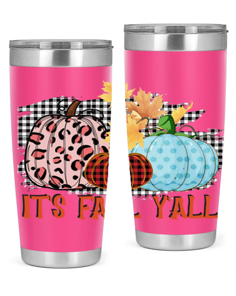 Its Fall Yall Design 371#- fall- Tumbler