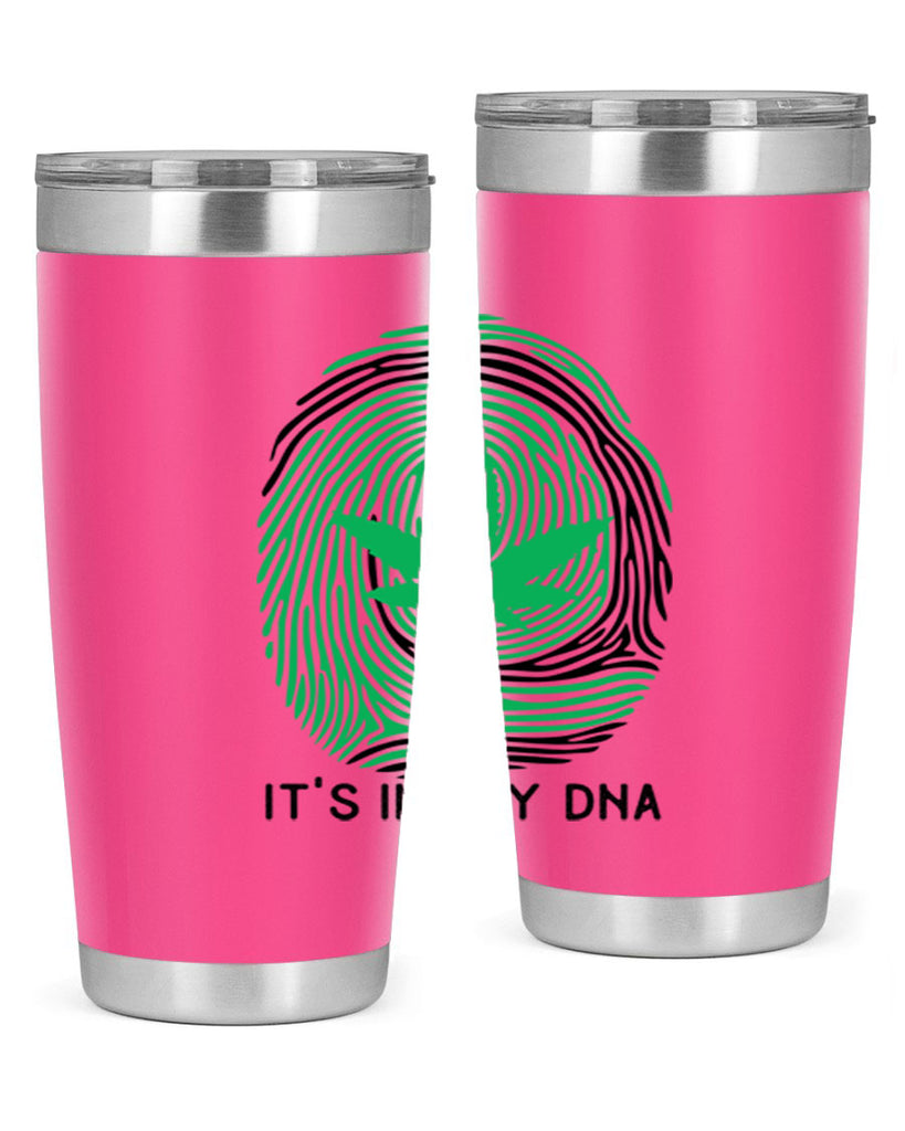 Its in my DNA 157#- marijuana- Tumbler