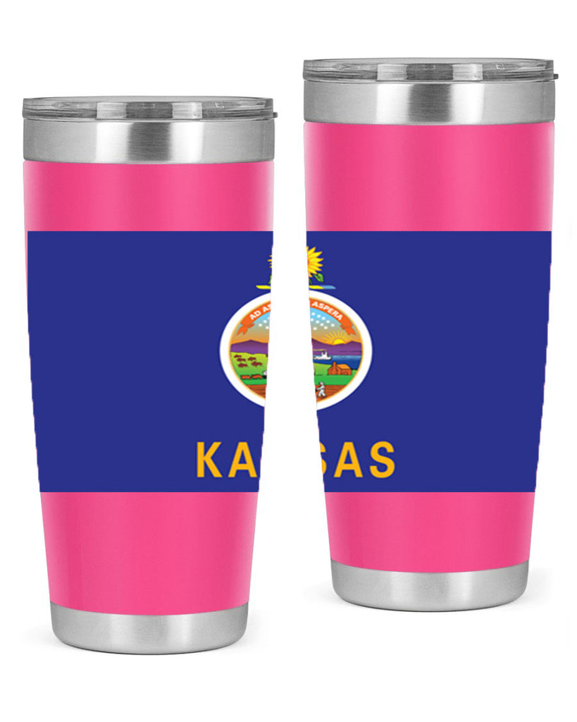 Kansas 36#- Us Flags- Tumbler