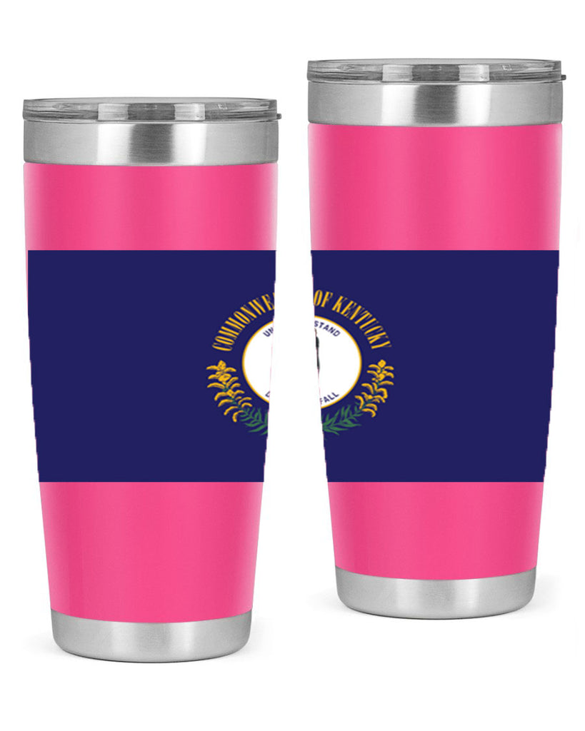 Kentucky 35#- Us Flags- Tumbler