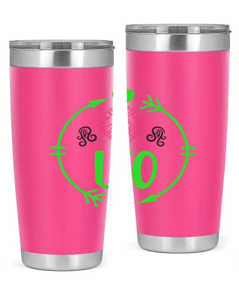 Leo 283#- zodiac- Tumbler