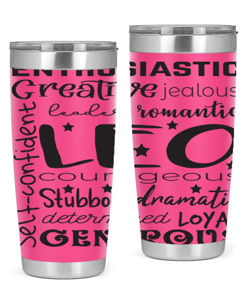 Leo 568#- zodiac- Tumbler