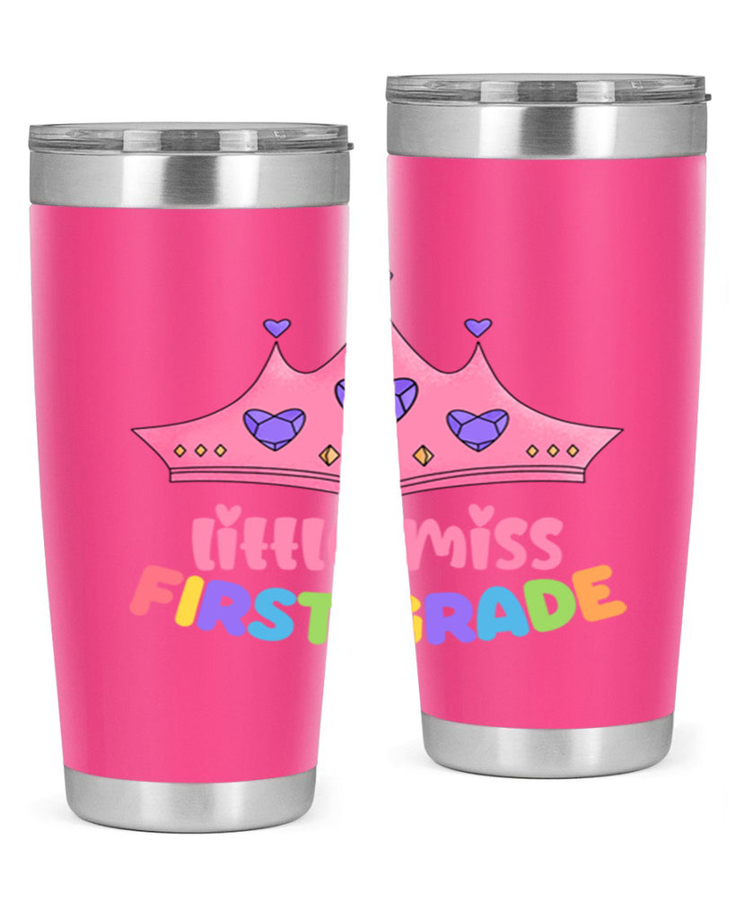 Little Miss 1st Grade 9#- 1st grade- Tumbler