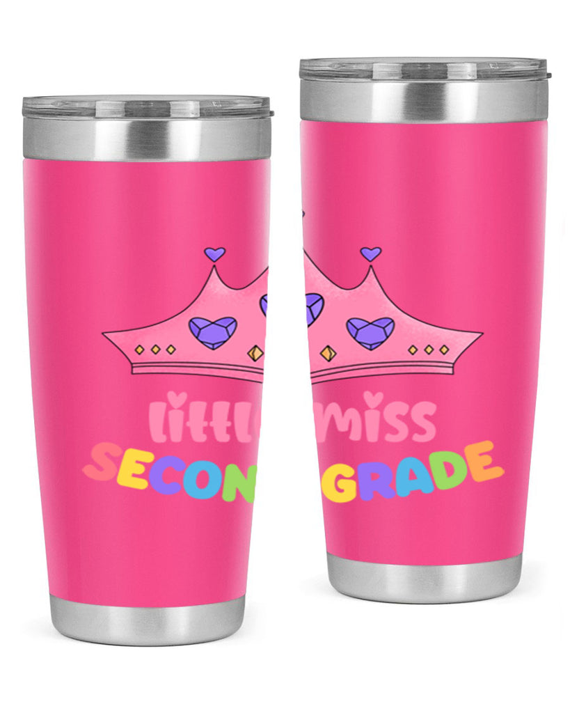 Little Miss 2nd Grade 16#- second grade- Tumbler