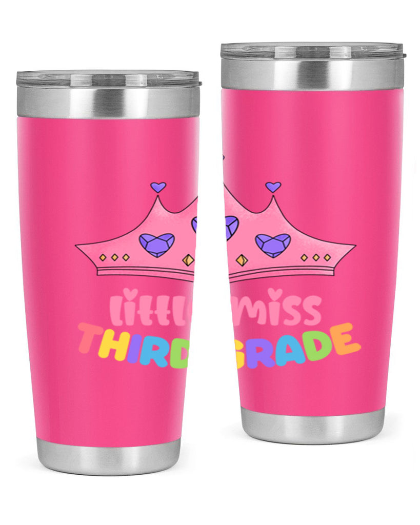 Little Miss 3rd Grade 16#- 3rd grade- Tumbler