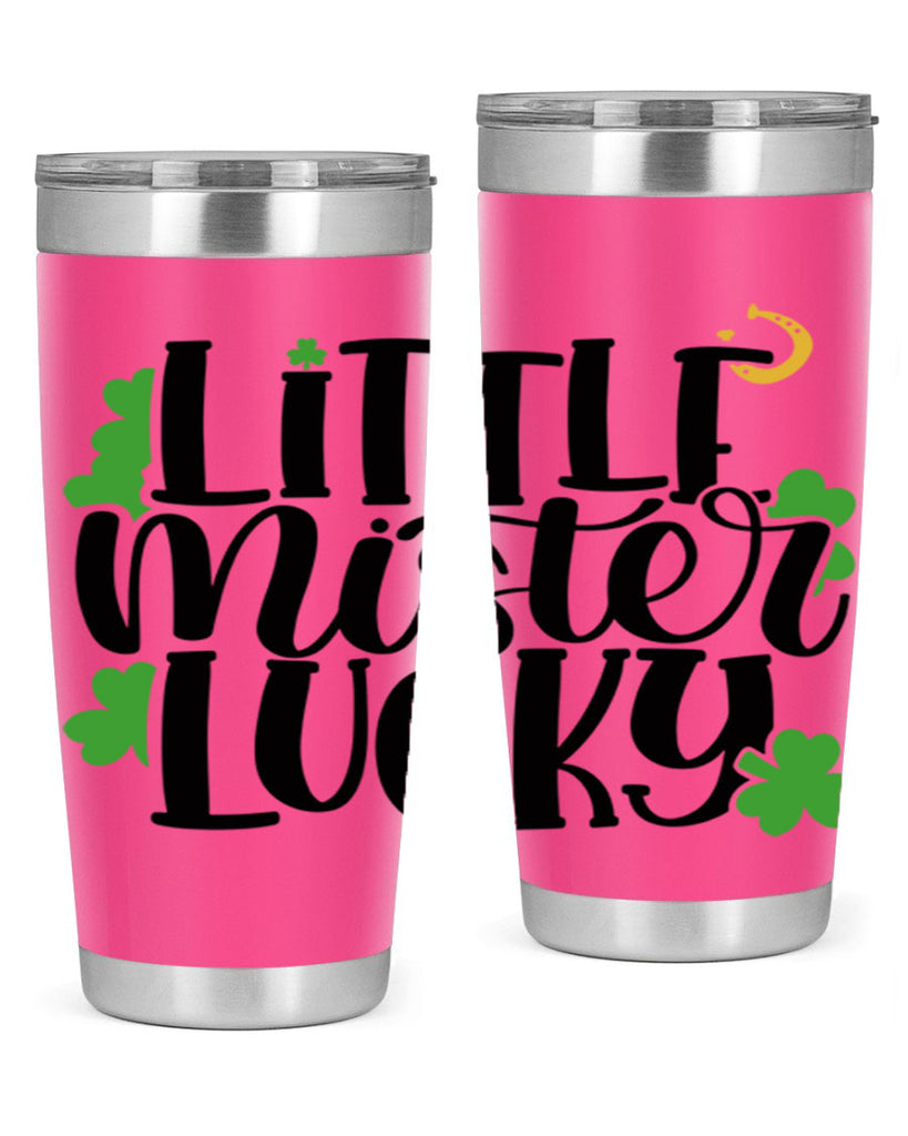 Little Mister Lucky Style 67#- St Patricks Day- Tumbler