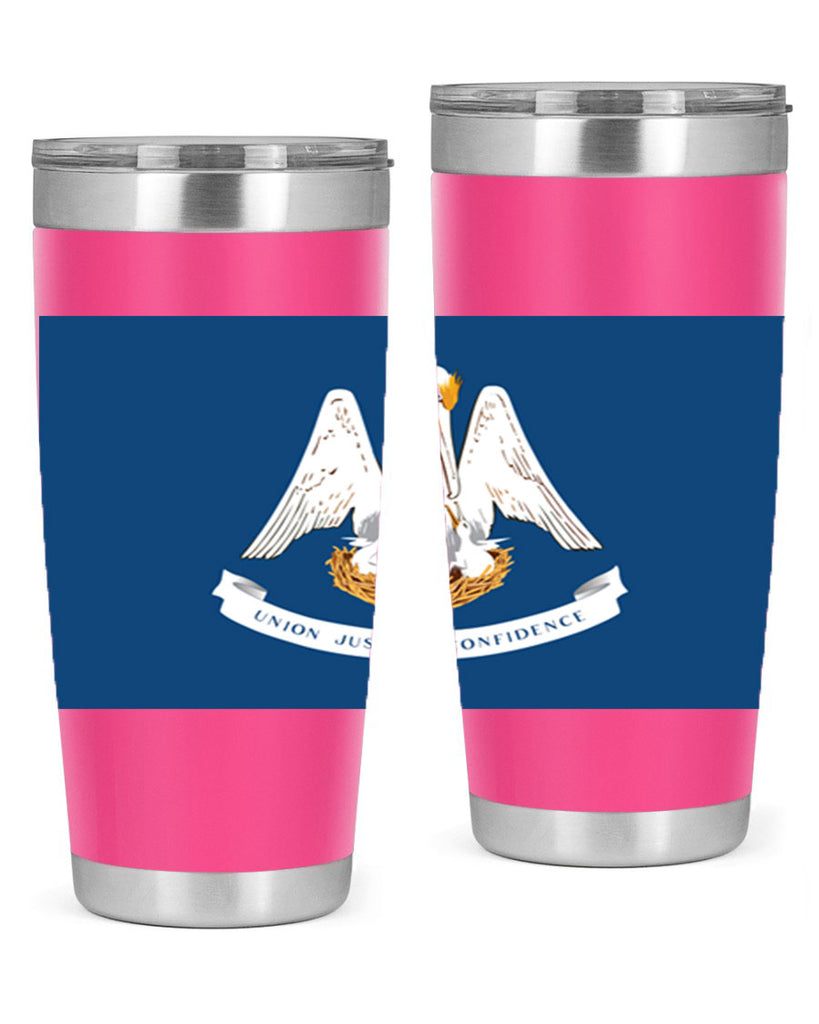 Louisiana 34#- Us Flags- Tumbler