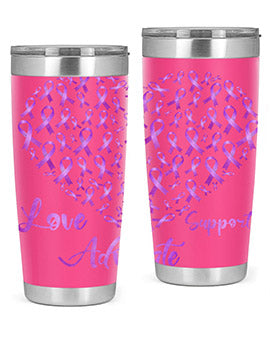 Love Suppor Advocae AlzheimerS 194#- alzheimers- Tumbler