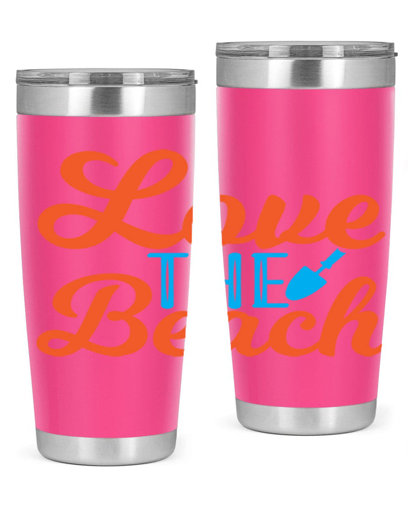 Love The Beach 306#- mermaid- Tumbler