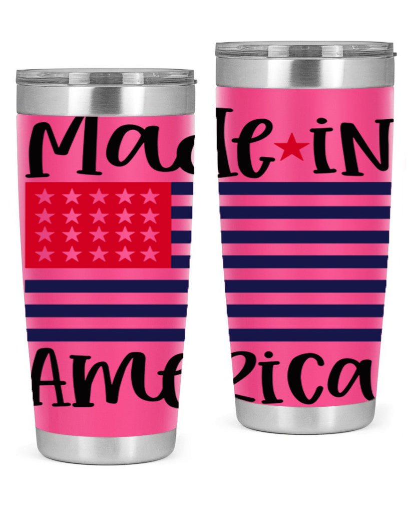 Made in America Style 164#- Fourt Of July- Tumbler