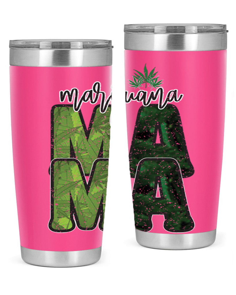 Marijuana Mama Sublimation 205#- marijuana- Tumbler