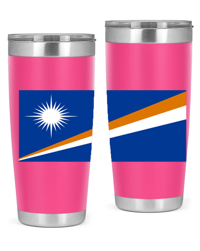 Marshall Islands 90#- world flags- Tumbler