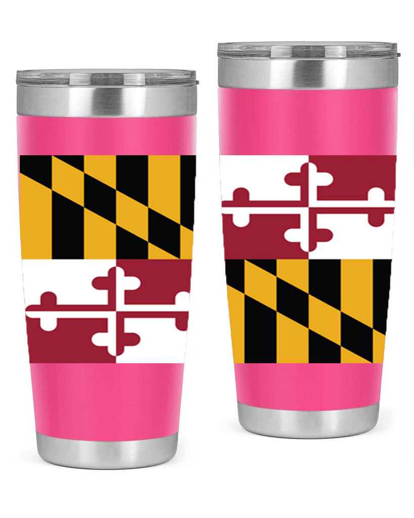 Maryland 32#- Us Flags- Tumbler