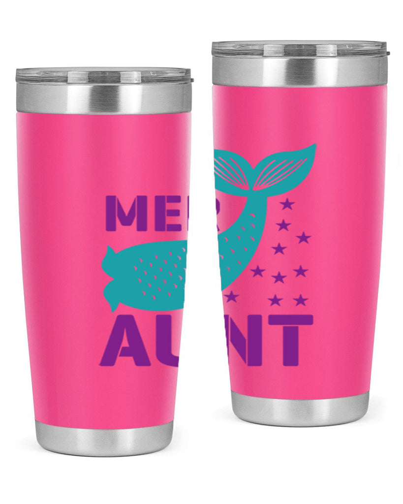 Mer Aunt 319#- mermaid- Tumbler