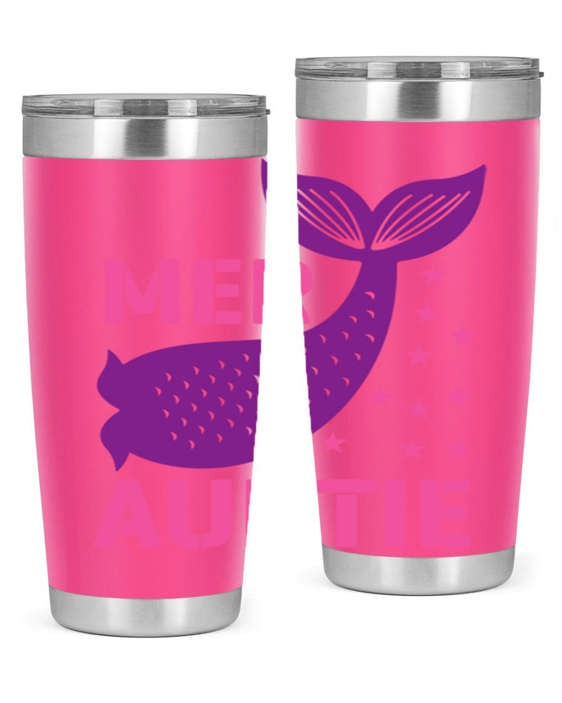 Mer Auntie 320#- mermaid- Tumbler