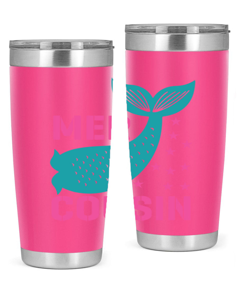 Mer Cousin 324#- mermaid- Tumbler