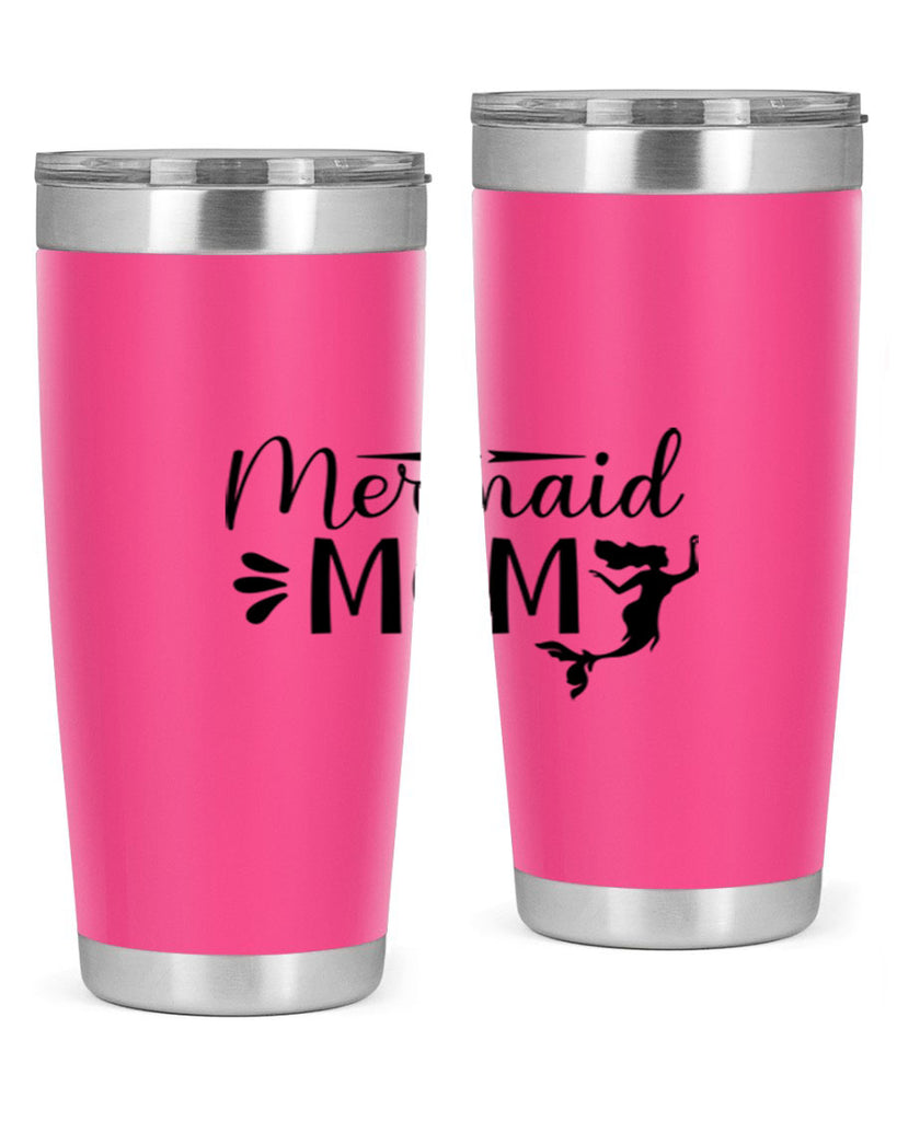 Mermaid Mom 372#- mermaid- Tumbler