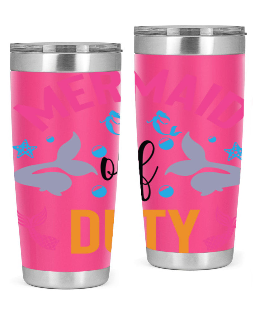 Mermaid Off Duty Design 438#- mermaid- Tumbler