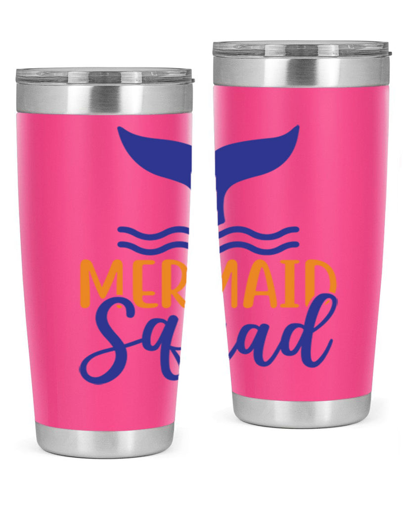 Mermaid Squad 379#- mermaid- Tumbler