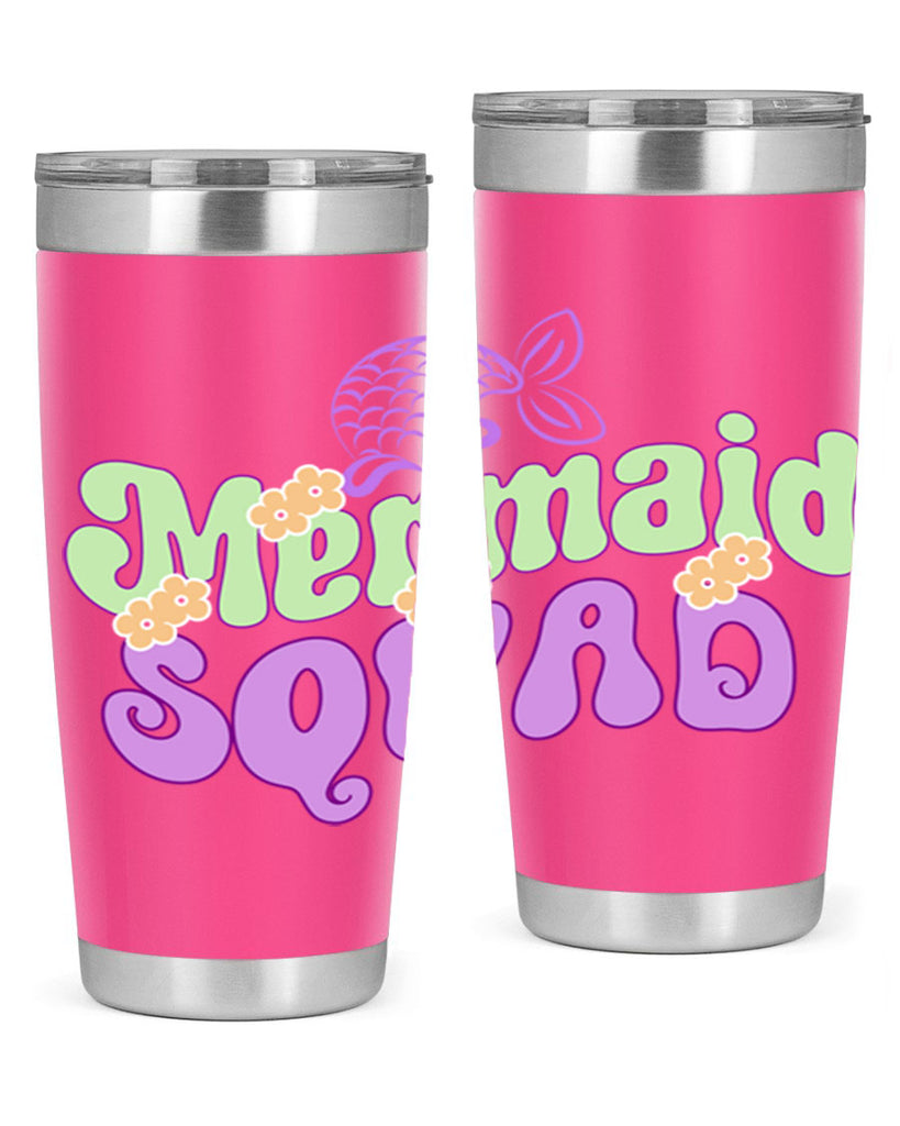 Mermaid Squad 445#- mermaid- Tumbler